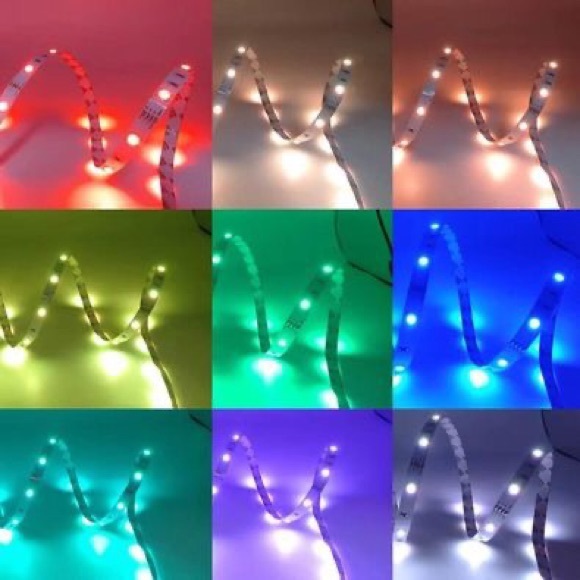 Colour Changing LED Strip Light / Tape with Remote - Picture 4 of 6